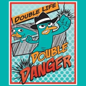 45" Agent P Comic Panel