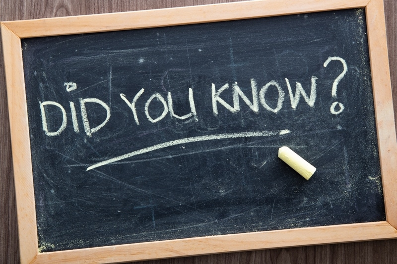 Did You Know? (Part 2 of 2)