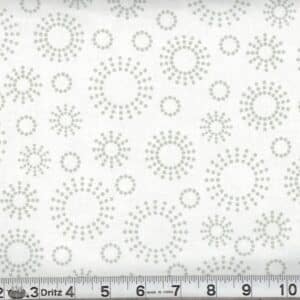 108" Gray on White