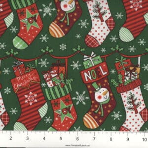 45" Christmas Stockings Allover