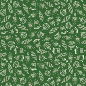 45" Patrick Lose Fabrics Winter Wonderland Simply Ornaments