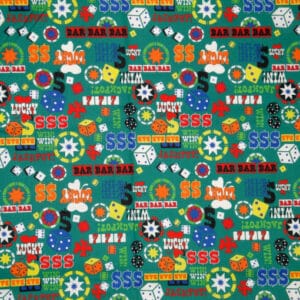 45" Poker Chips - Forest Green