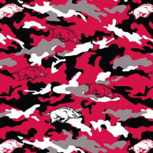 45" Arkansas Razorback Cotton