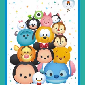 45" Disney Tuum Tsum Panel