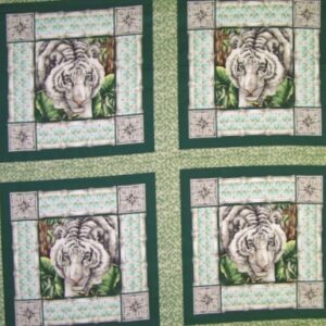 45" Alabaster Jungle Pillow Panel