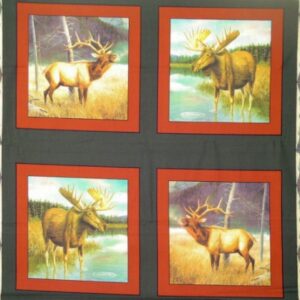 45" Big Game Moose Panels