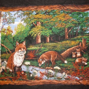 45" Fox Love Wall Hanging
