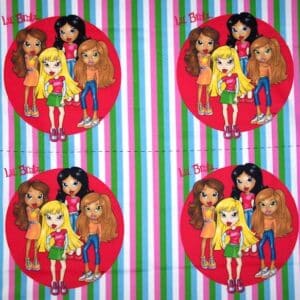 45" Lil Bratz Zootastic Pillow Panel