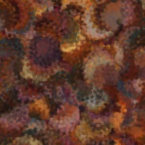 108" Quilting Treasures Serendipity Rust