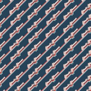 45" Camelot Fabrics Diagonal Logo