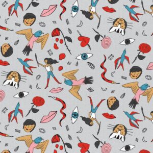 45" Paintbrush Studio Sailor Mary Hero Grey