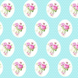 45" Clothworks Sunshine Aqua