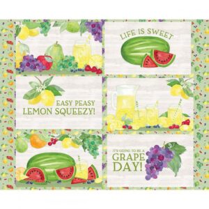 45" Riley Blake Monthly Placemats August Placemat Panel