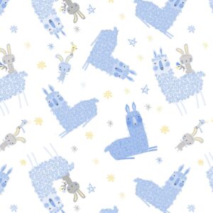 45" Benartex Baby Buddies Llamas