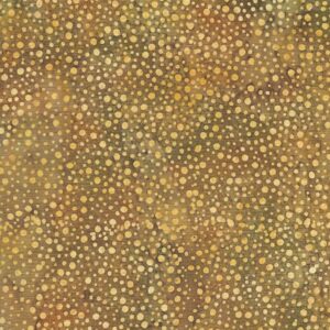 45" Island Batiks Dots Sahara