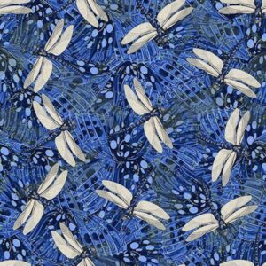 45" Suite B Fabrics Essence Dragonfly
