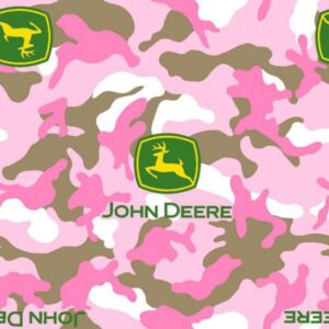 45" John Deere Pink Camo