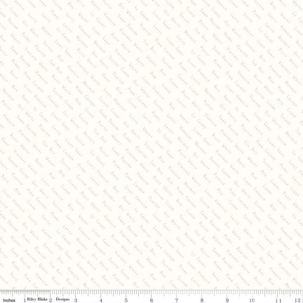 45" Riley Blake Hush Hush Low Volume Fabric | Marshall Dry Goods