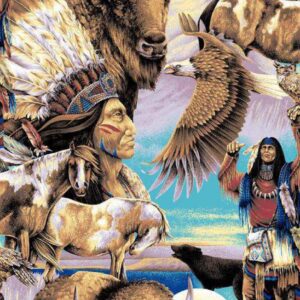 45" Tribal Elements Scenic