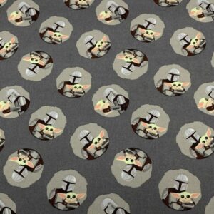 45" Camelot Fabrics Mando & Child Toss