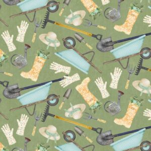 45" 3 Wishes Fabric Touch Of Spring Tools