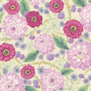 45" Andover Fabrics Avalon Bouquet
