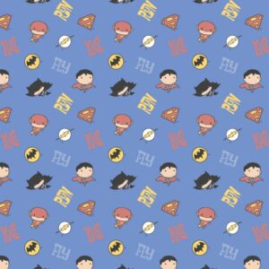45" Camelot Fabrics Justice League Boy Editorial