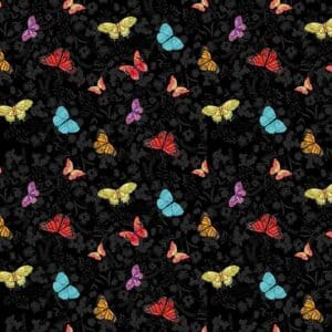 45" Blank Quilting Mariposa Dance Butterflies