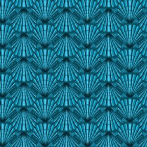 45" Benartex Oceana Shell Geo