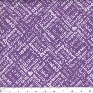 45" Paintbrush Studio Love is Love Orientations Purple