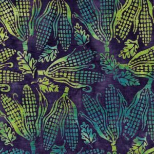 45" Island Batiks Corn-Urchin