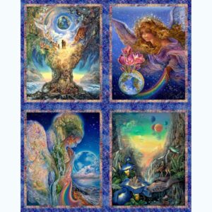 45" 3 Wishes Fabric World Of Wonder Four Panel