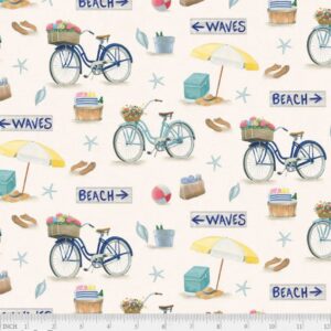 45" P & B Textiles Beach Time