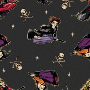 45" Hocus Pocus Witches On Brooms