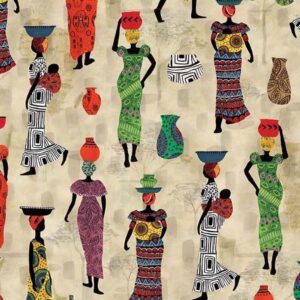 45" Michael Miller Native Women