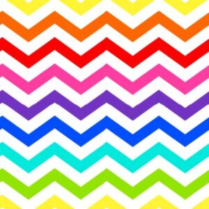 45" Fabric Editions Chevron Multi