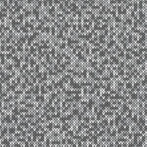 45" Kanvas Studio Knit Texture Gray