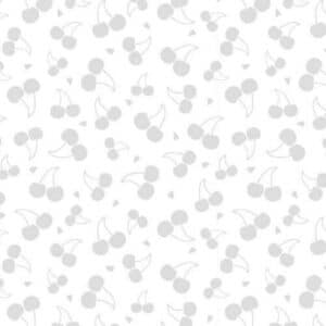 45" Blank Quilting Morning Mist White on White