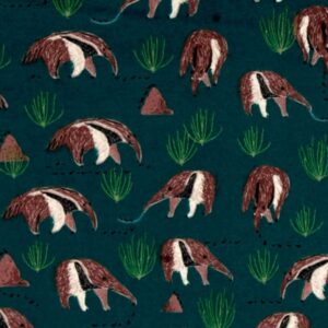 45" Dear Stella Anteater Flannel