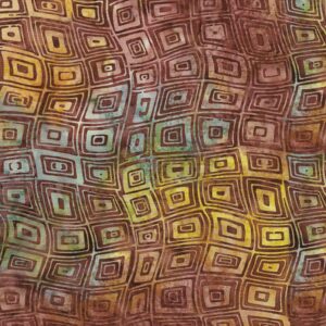 45" Island Batiks Square in a Square