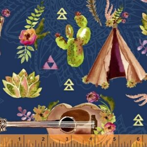 45" Windham Fabrics Wanderers Weekend