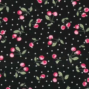45" Fabric Traditions Cherry Toss