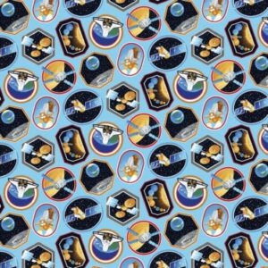 56" Benartex Space Race