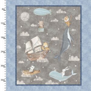 45" 3 Wishes Fabric Adventures In The Sky
