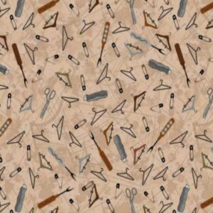 45" Stof Fabrics Sew Sew Sew