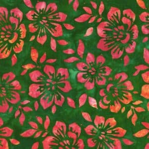 45" Robert Kaufman Artisan Batik Floral Paradise