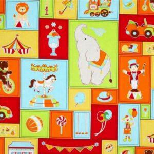 45" Benartex Under the Big Top