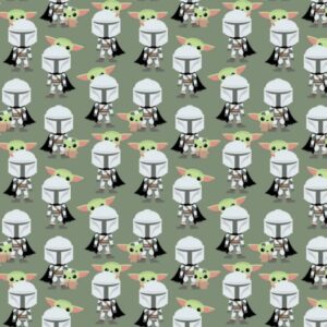 45" Camelot Fabrics Mando Hello Friend