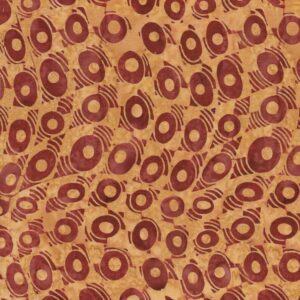 45" Island Batiks Slanted Circles