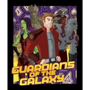 45" Guardians of the Galaxy Gangs All Here Fabric